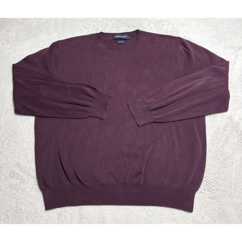 Polo Golf Ralph Lauren Sweater Mens Size XL Crew Neck Pullover Logo Pony Vintage